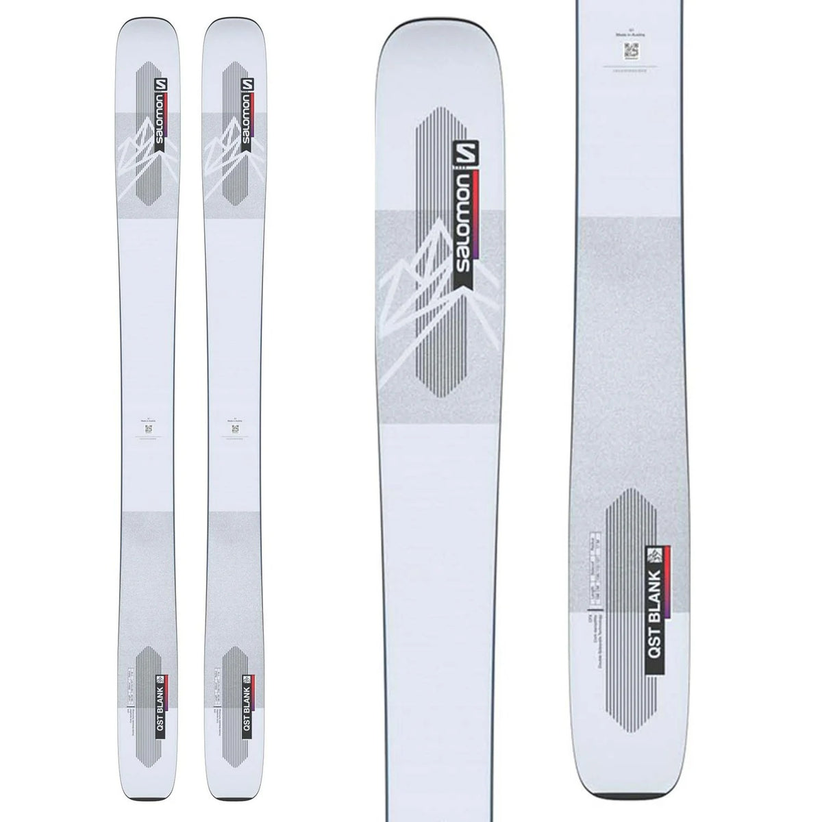 Salomon QST Blank Skis + Armada Warden 13 Demo Bindings 2023