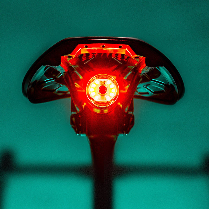 Lezyne Saddle Drive 250 Rear Bike Light Matte Black