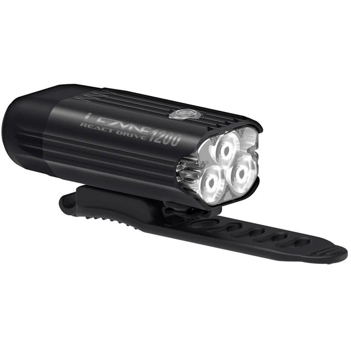 Lezyne React Drive Front Bike Light Matte Black
