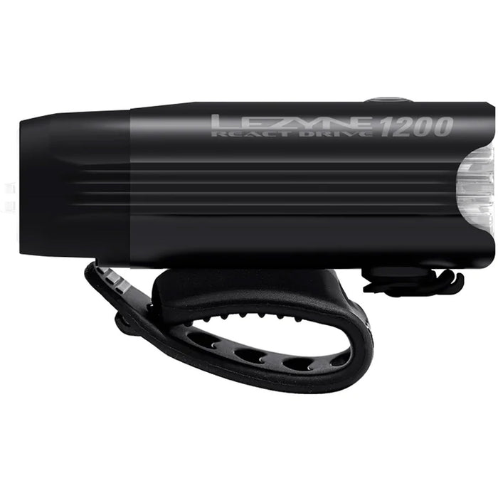 Lezyne React Drive Front Bike Light Matte Black