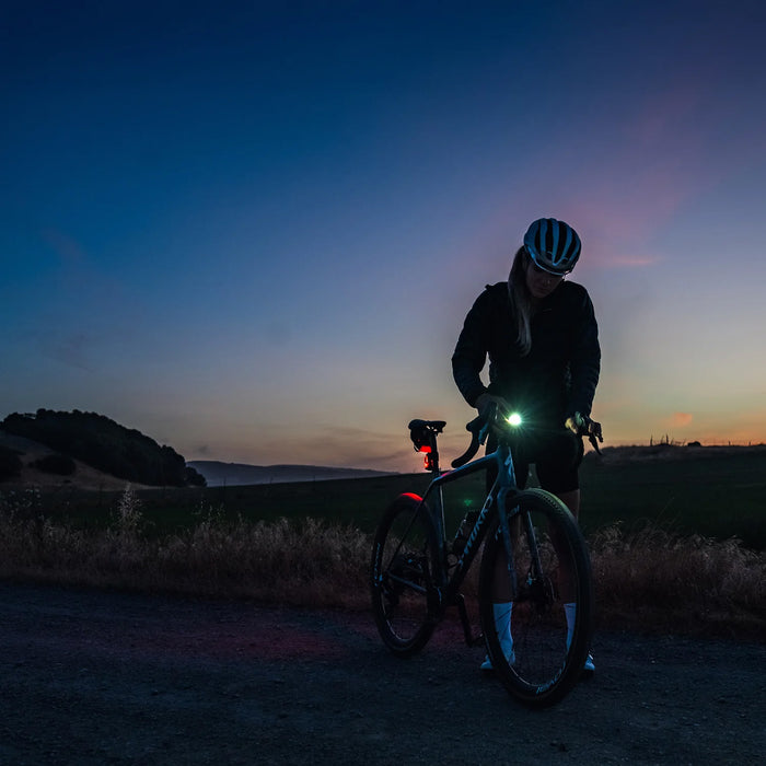 Lezyne Radar React System Bike Light Set Black