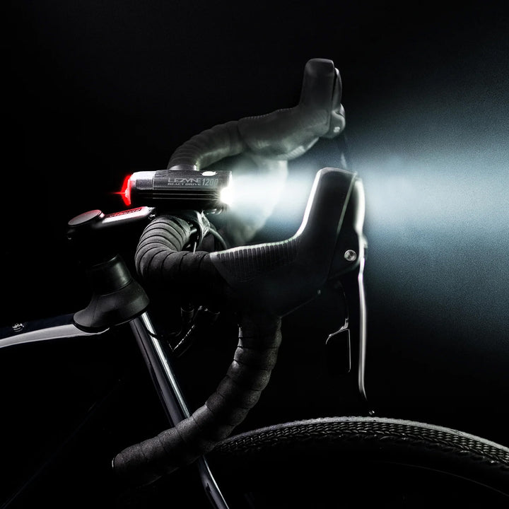 Lezyne Radar React System Bike Light Set Black