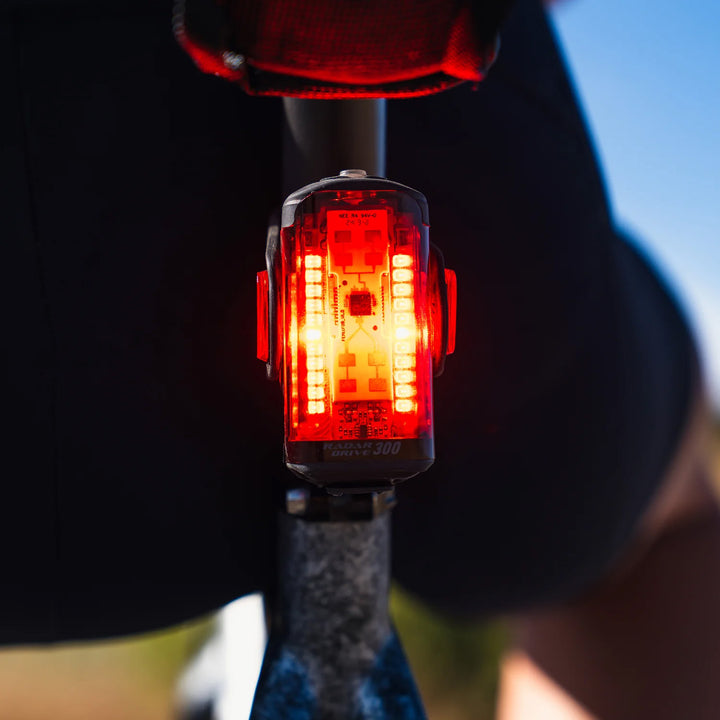 Lezyne Radar Drive Rear Bike Light Black