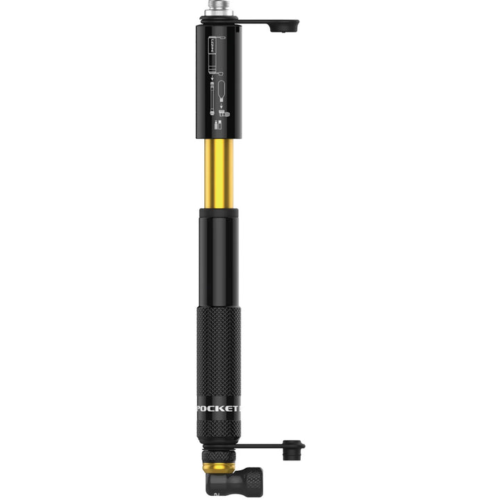 Lezyne Pocket Drive CO2 Hand Pump Black/Gold
