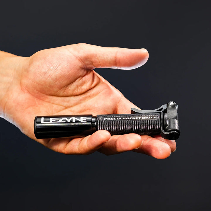 Lezyne Presta Pocket Drive Hand Pump Black