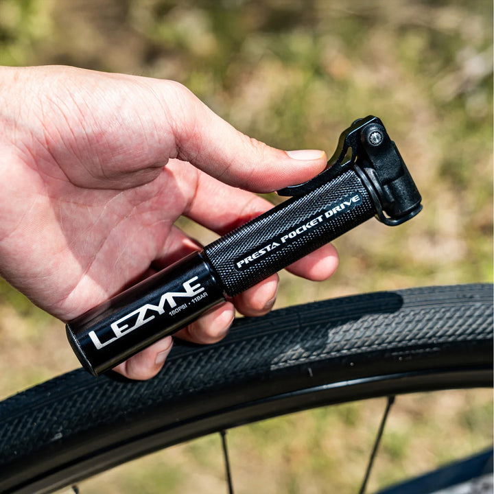 Lezyne Presta Pocket Drive Hand Pump Black