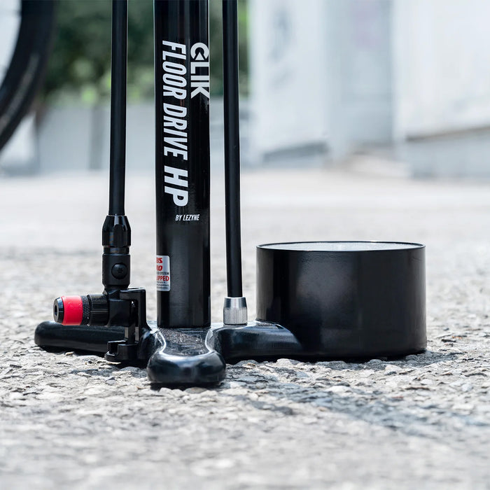 Lezyne Clik Floor Drive HP Floor Pump Flat Black