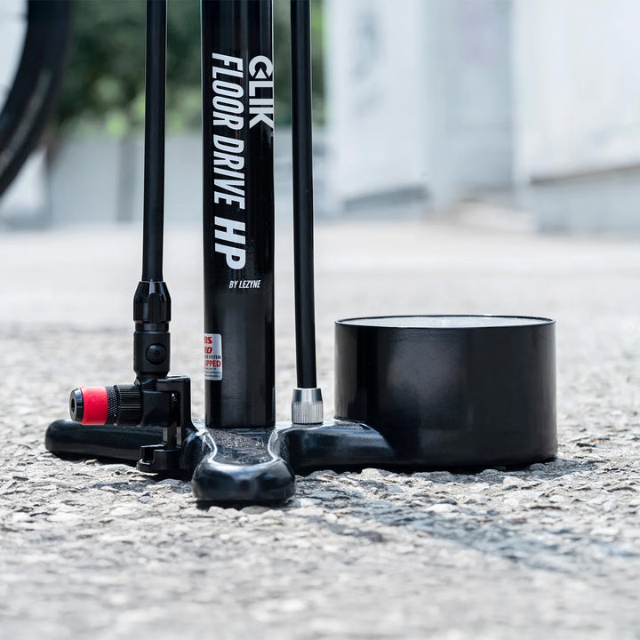 Lezyne Clik Floor Drive HP Floor Pump Flat Black