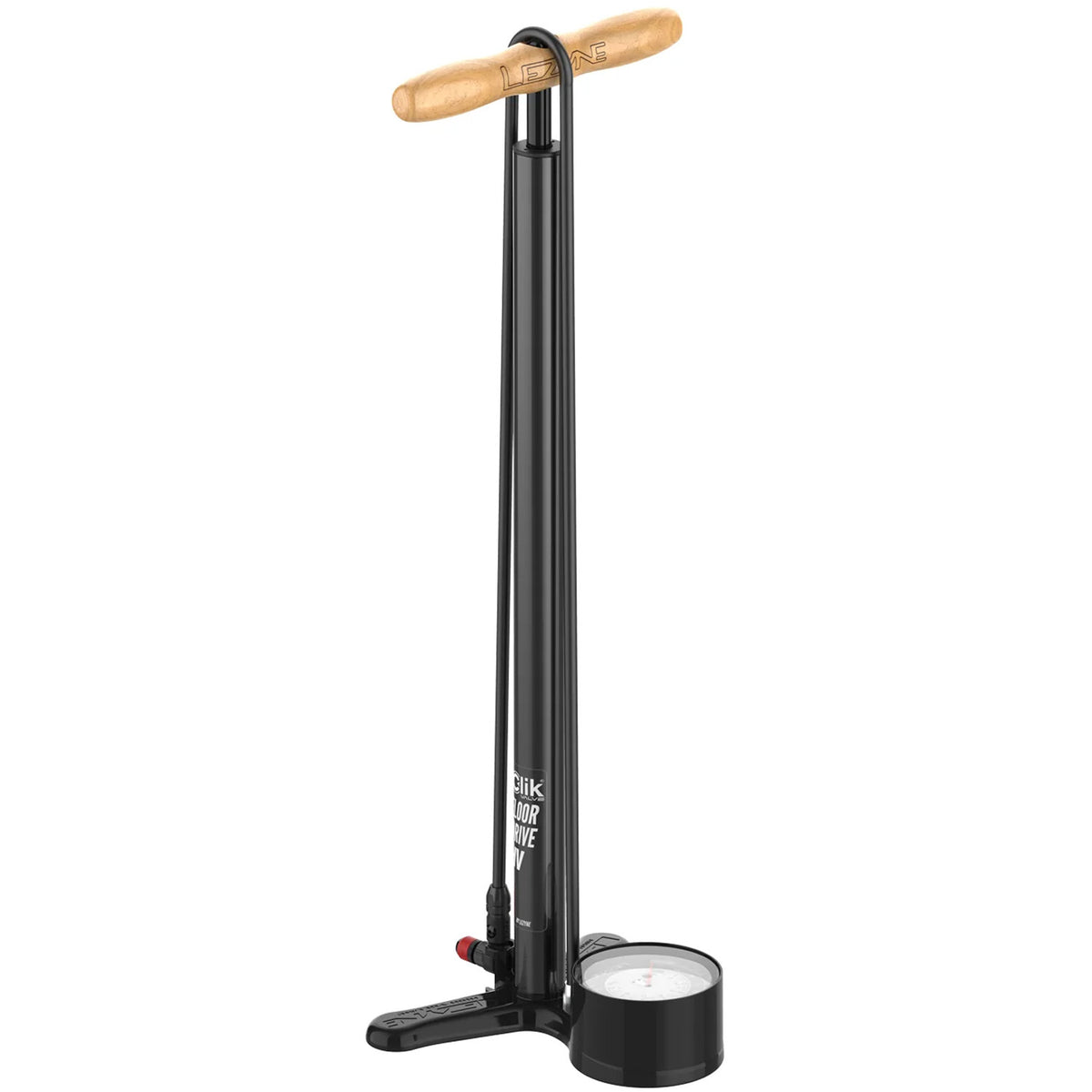 Lezyne Clik Floor Drive HV Floor Pump Flat Black