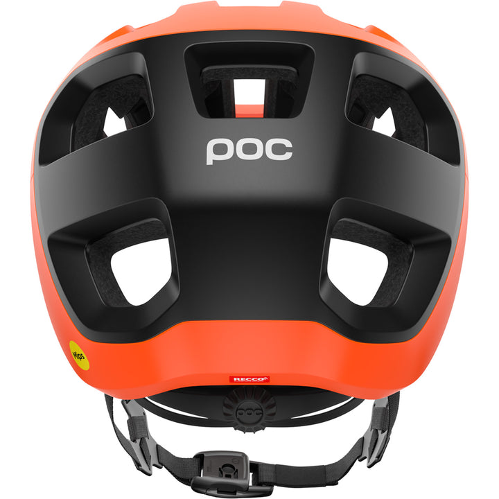 POC Cularis MIPS Bike Helmet Fluorescent Orange Matte/Uranium Black Matte