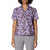 Mountain Hardwear Sun Drift™ Cooling Short Sleeve Shirt - Women's Purple Sage Brushstrokes Print
