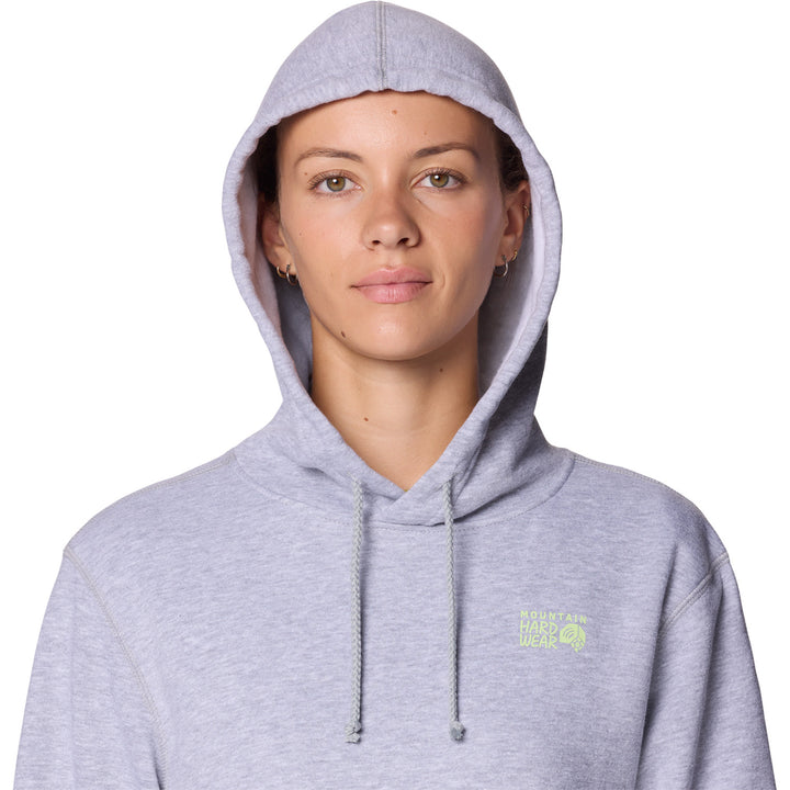 Mountain Hardwear Logo Pullover Hoodie - Women's Hardwear Grey Heather