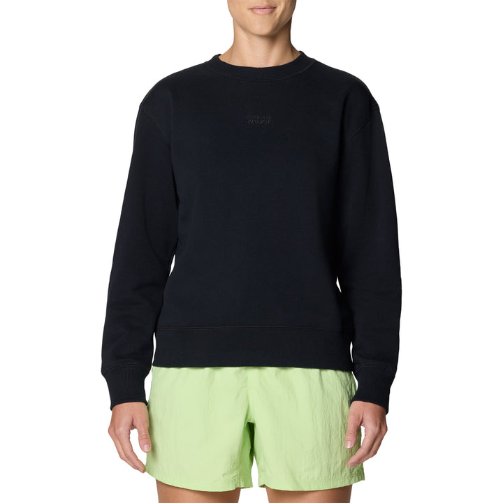 Mountain Hardwear Logo™ Pullover Crew - Women's Black