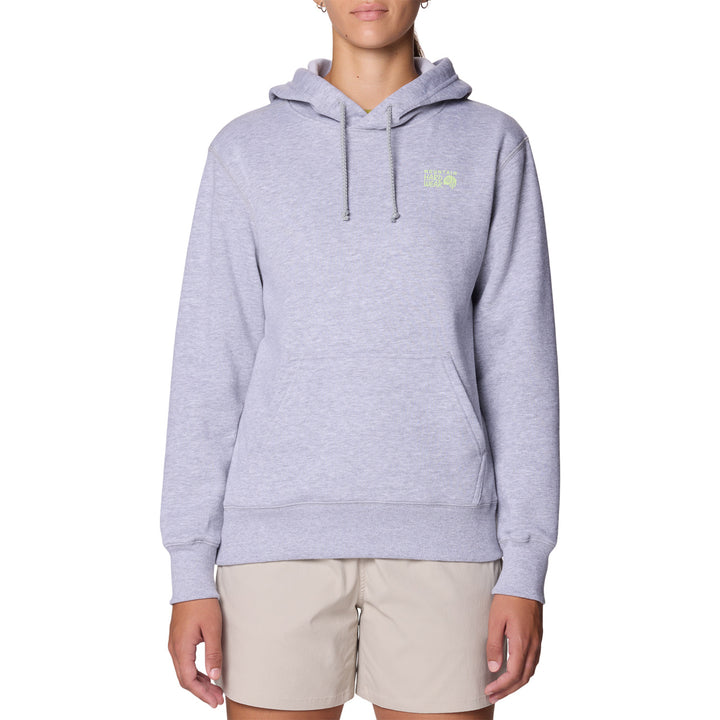 Mountain Hardwear Logo Pullover Hoodie - Women's Hardwear Grey Heather