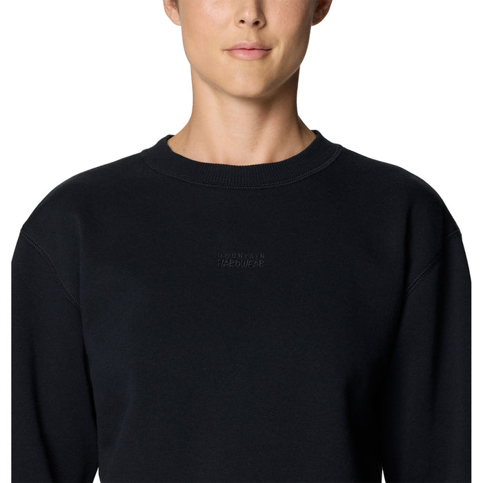 Mountain Hardwear Logo™ Pullover Crew - Women's Black
