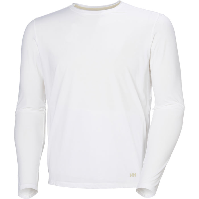 Helly Hansen Shine Solen Long-Sleeve Crew - Men's White