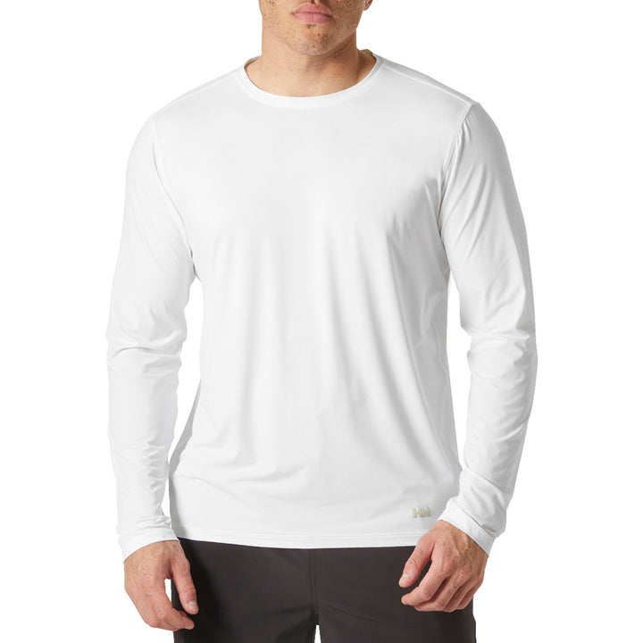 Helly Hansen Shine Solen Long-Sleeve Crew - Men's White