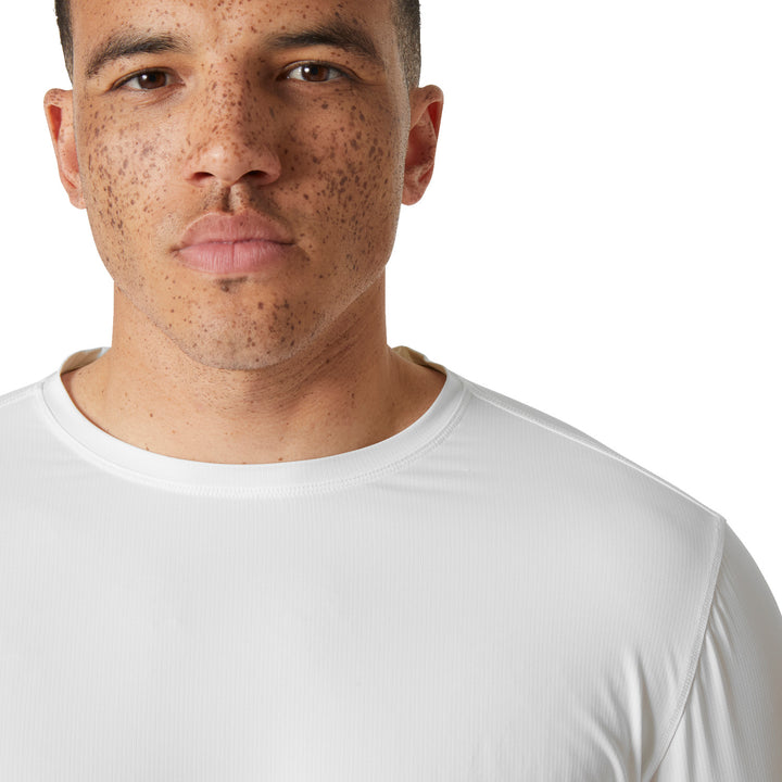 Helly Hansen Shine Solen Long-Sleeve Crew - Men's White