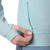 Helly Hansen Shine Solen 1/2 Zip Hoodie - Women's Barely Blue