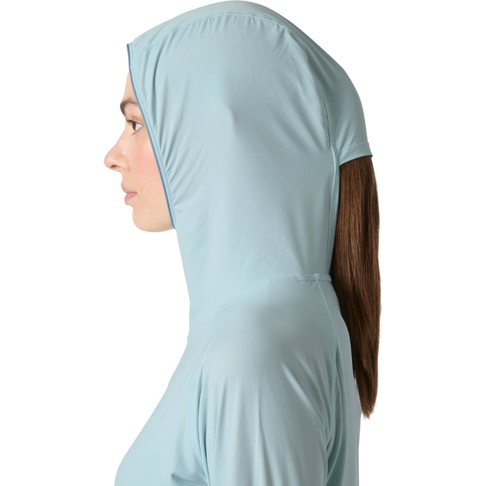 Helly Hansen Shine Solen 1/2 Zip Hoodie - Women's Barely Blue