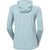 Helly Hansen Shine Solen 1/2 Zip Hoodie - Women's Barely Blue