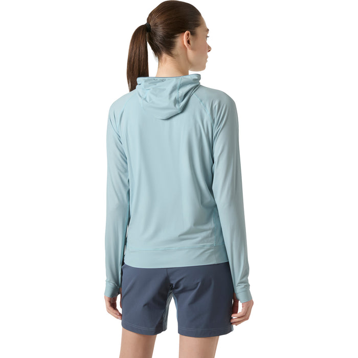 Helly Hansen Shine Solen 1/2 Zip Hoodie - Women's Barely Blue