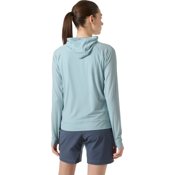 Helly Hansen Shine Solen 1/2 Zip Hoodie - Women's Barely Blue