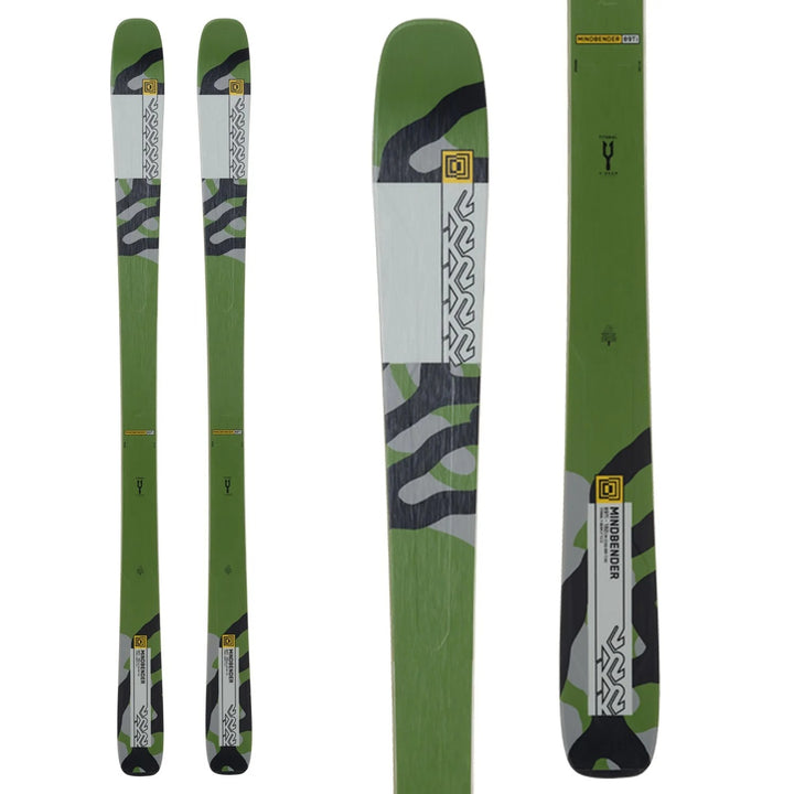 K2 Mindbender 89 Ti Skis + Marker Griffon 13 TCX Demo Bindings 2024