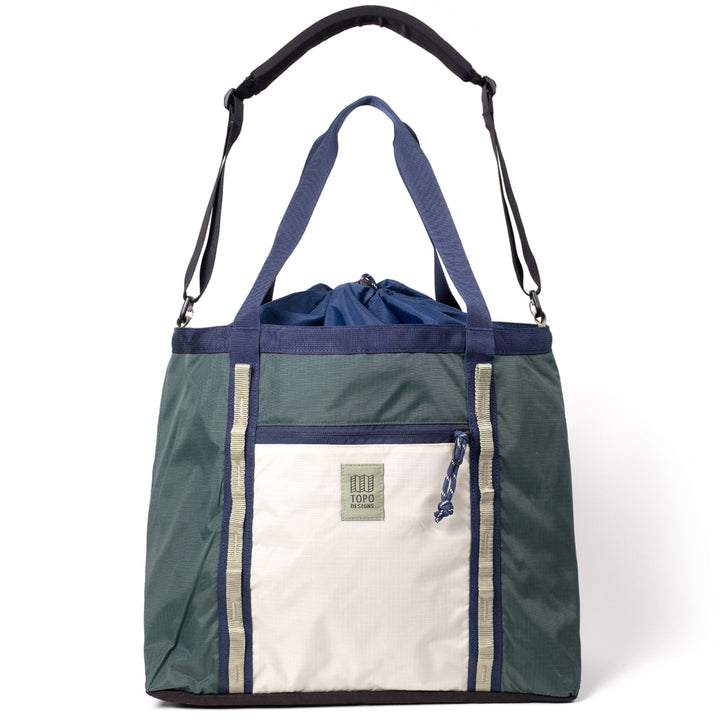 Topo Designs Mountain Utility Tote Forest/Bone White