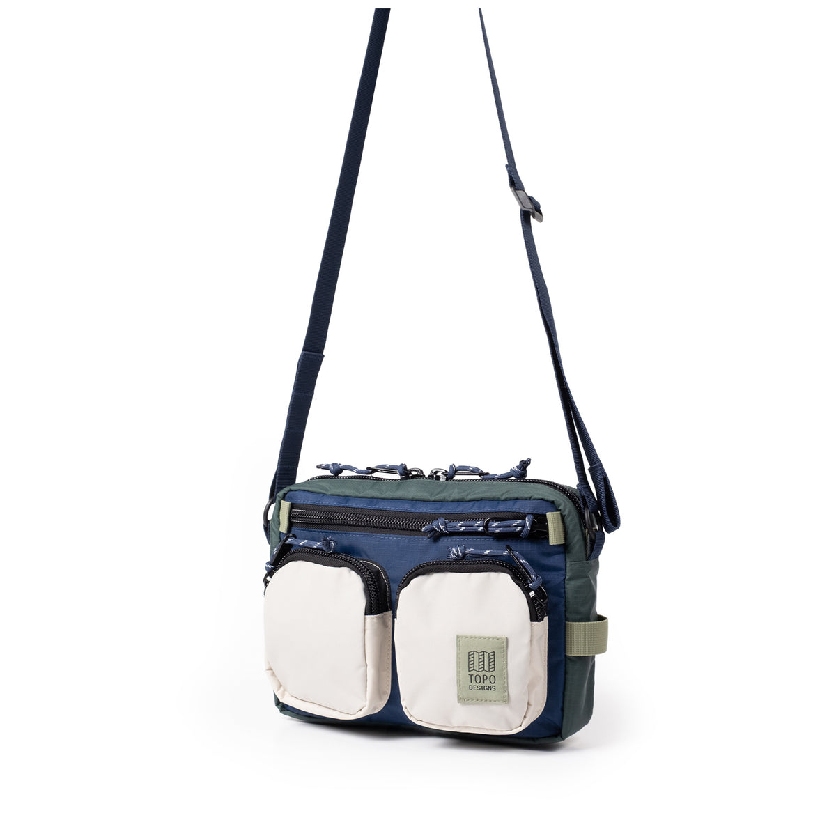 Topo Designs Block Bag Forest/Bone White