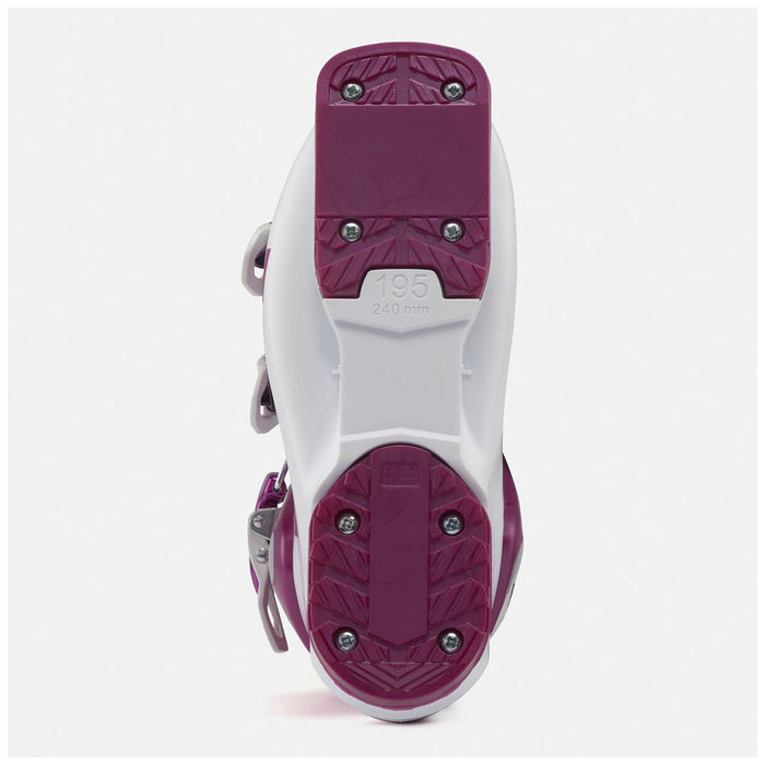 Lange Starlet 50 Ski Boots - Kids' 2025 White/Star Pink