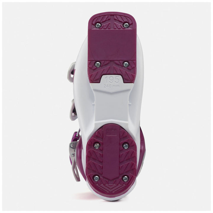 Lange Starlet 50 Ski Boots - Kids' 2025 White/Star Pink