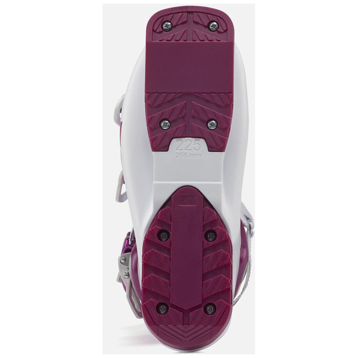 Lange Starlet 60 Ski Boots - Kids' 2025 White/Star Pink