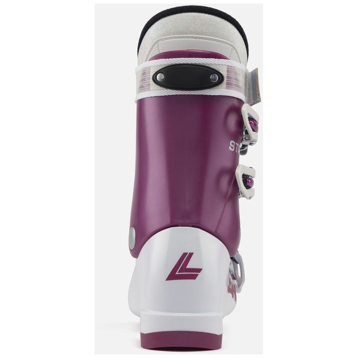 Lange Starlet 60 Ski Boots - Kids' 2025 White/Star Pink