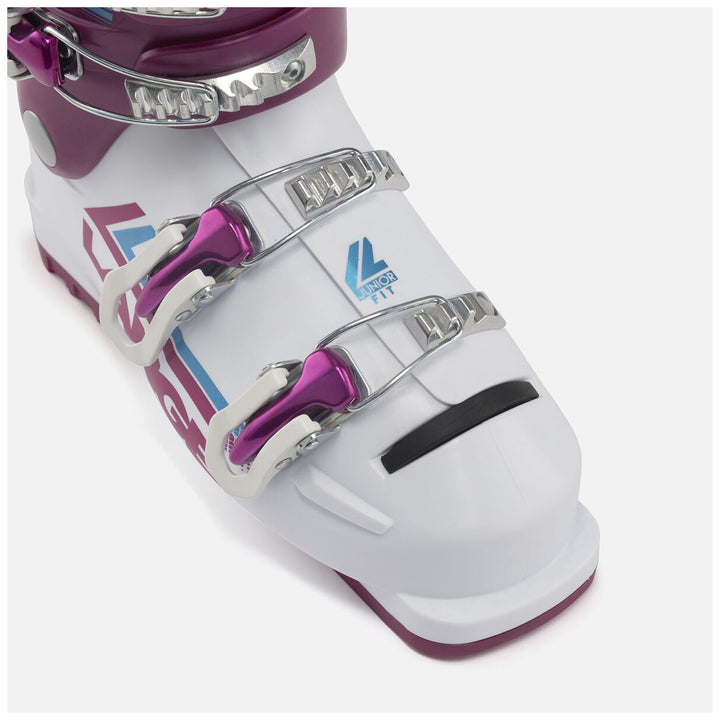 Lange Starlet 60 Ski Boots - Kids' 2025 White/Star Pink