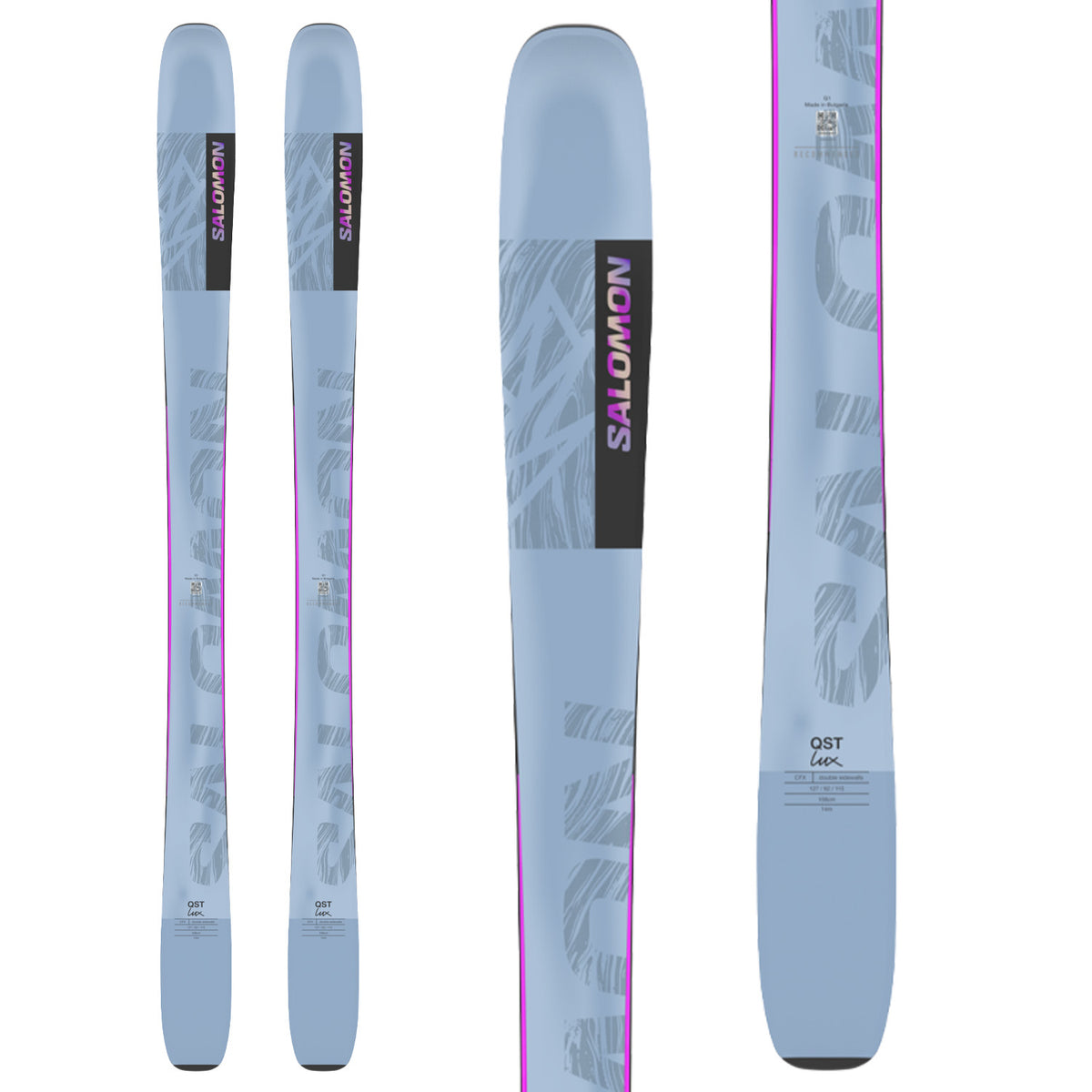 Salomon QST 92 LUX Skis + Marker Squire 11 TXC Demo Bindings 2024