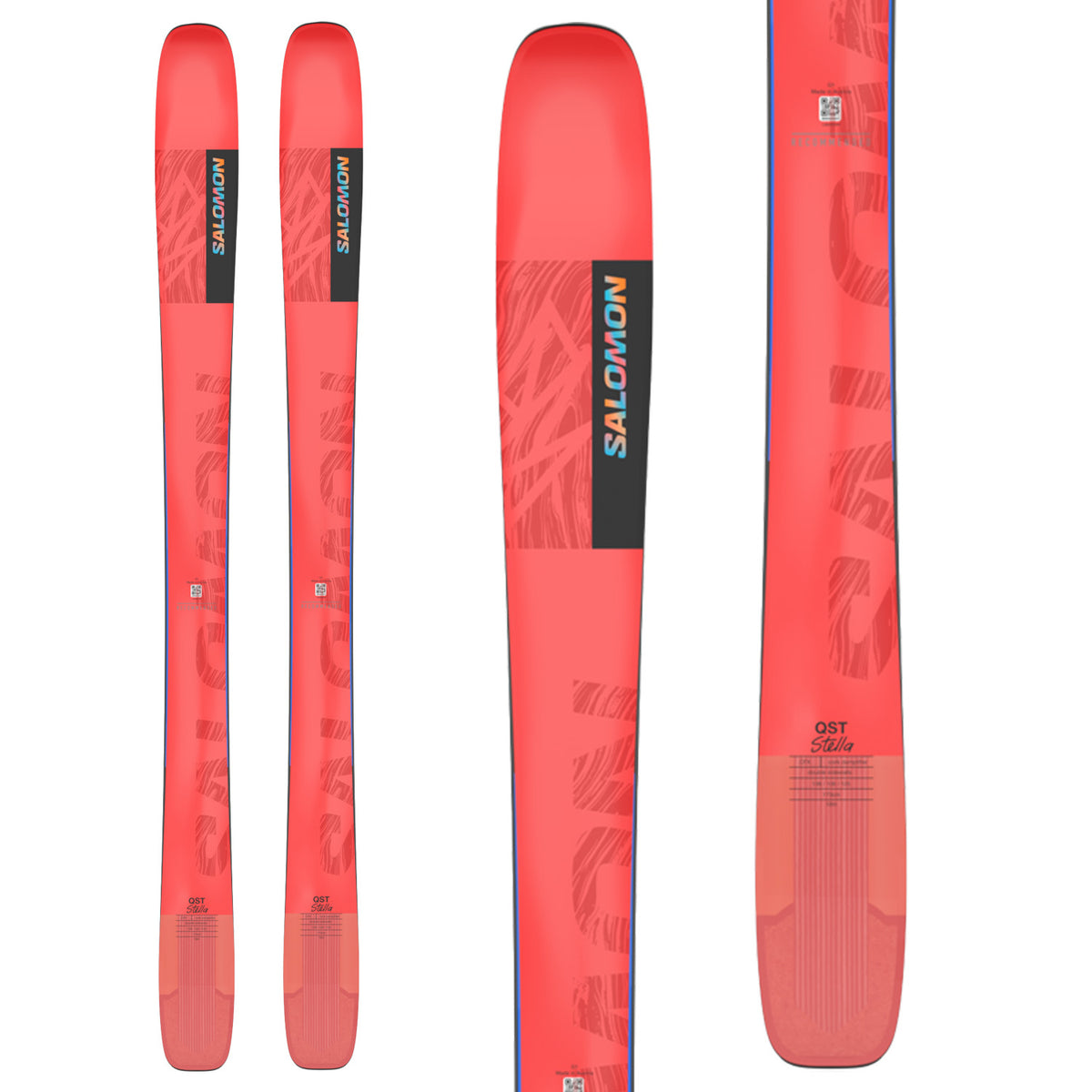 Salomon QST Stella 106 Skis + Armada Strive 13 Demo Bindings 2024