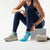 Smartwool Run Zero Cushion Low Ankle Socks - Women's White-Capri