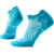 Smartwool Run Zero Cushion Low Ankle Socks - Women's White-Capri