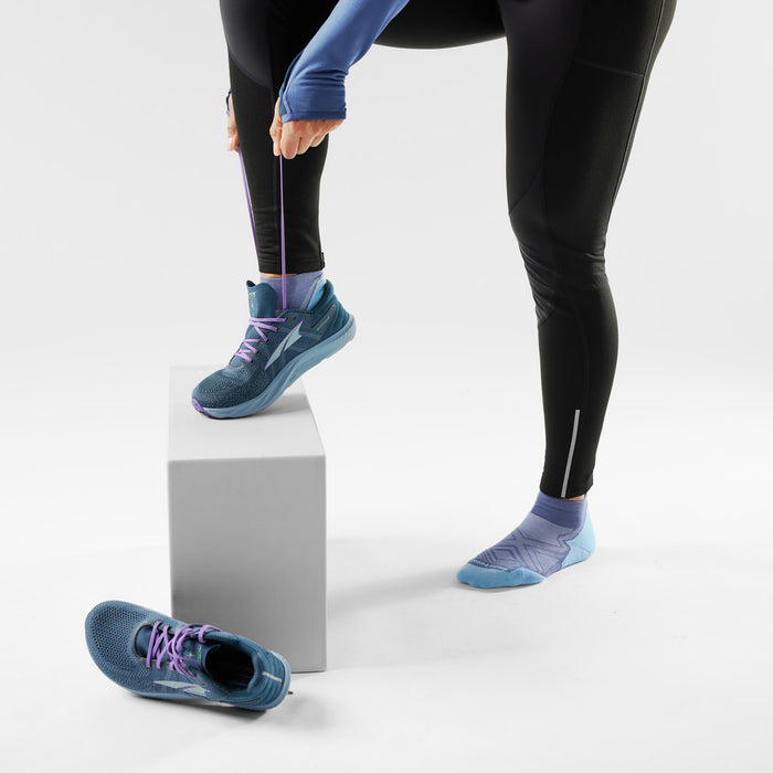 Smartwool Run Targeted Cushion Ankle Socks - Women's Nightfall Blue