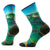Smartwool Hike Targeted Cushion Mountain Lake Print Crew Socks - Women's Capri