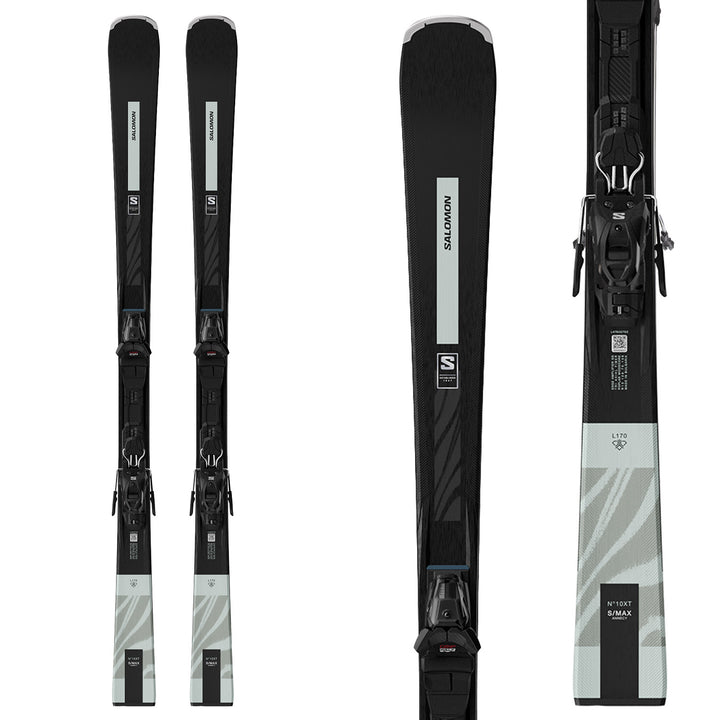Salomon S/Max N°10 Skis + M12 GW Bindings 2025