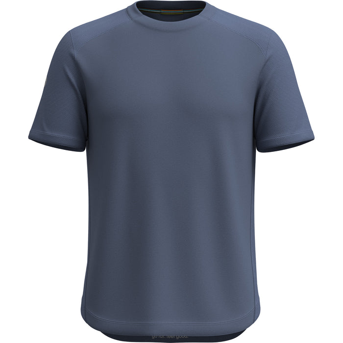 Smartwool Active Mesh Short-Sleeve Shirt - Men's Nightfall Blue