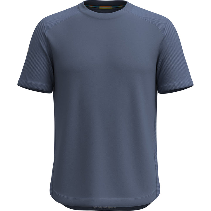 Smartwool Active Mesh Short-Sleeve Shirt - Men's Nightfall Blue