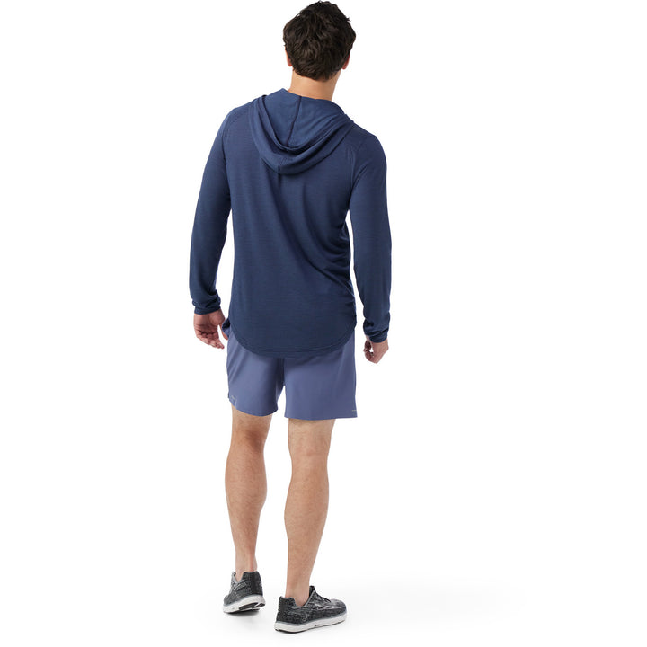 Smartwool Active Mesh Hoodie - Men's Nightfall Blue-Deep Navy