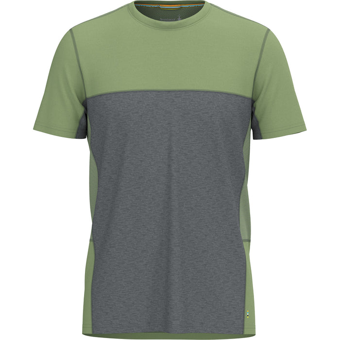 Smartwool Mountain Bike Short-Sleeve Jersey Charcoal-Fern Green