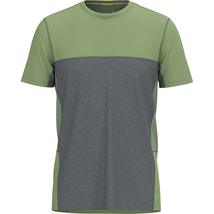 Smartwool Mountain Bike Short-Sleeve Jersey Charcoal-Fern Green