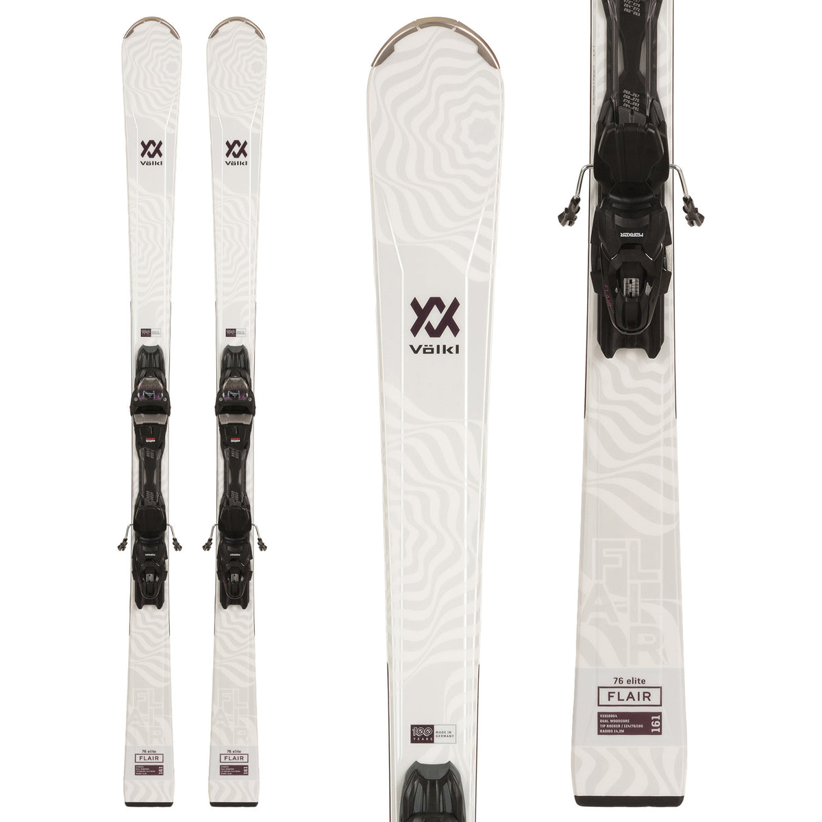 Völkl Flair 76 E Skis + vMotion 10 GW Bindings - Women's 2024