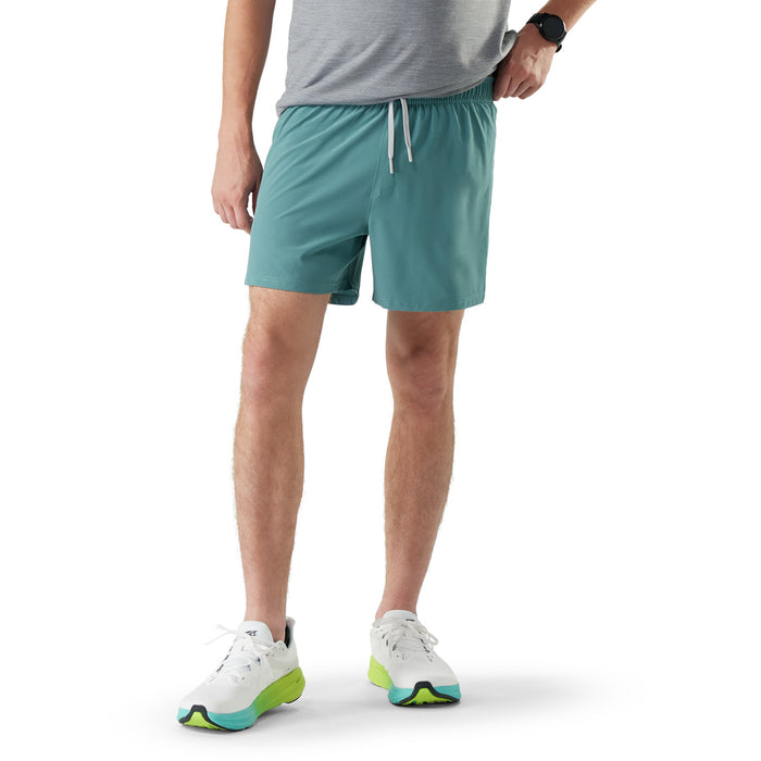 Smartwool Active Lined 5" Shorts - Men's Dusty Teal
