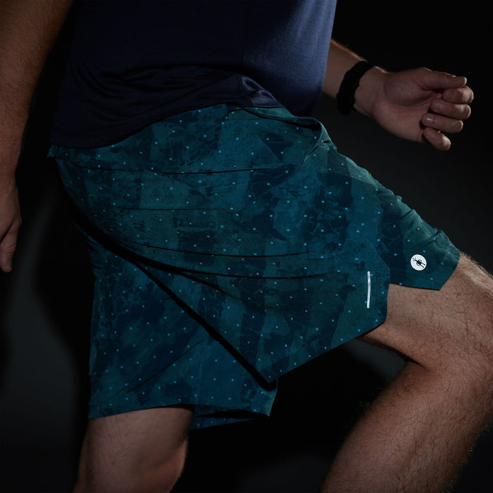 Smartwool Active Lined 7" Shorts - Men's Mineral Blue Shale